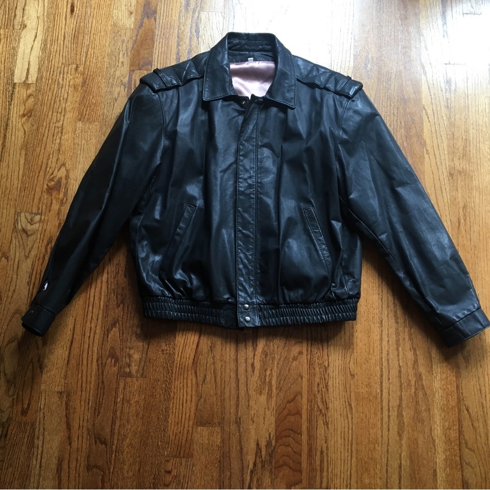 Vintage Men’s Leather Jacket Size XL